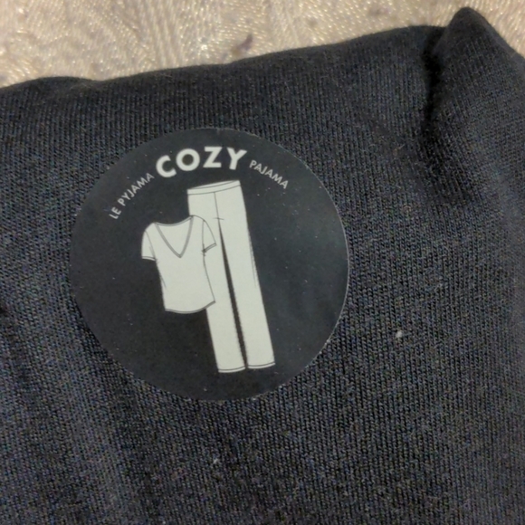 BNWT la senza cozy pjs in black with stars - Picture 3 of 5